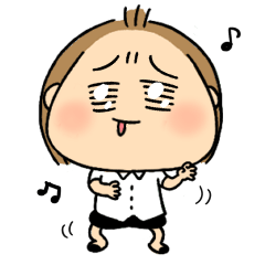 [LINEスタンプ] しほのすっとこスタンプの画像（メイン）