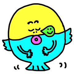 [LINEスタンプ] アイラブふぐちゃん。の画像（メイン）