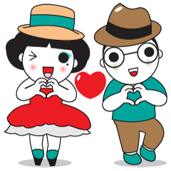 [LINEスタンプ] INNIE ＆ Mr.B 2の画像（メイン）