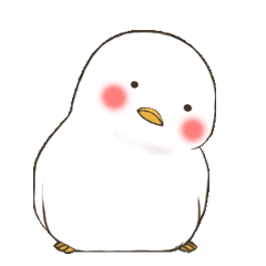 [LINEスタンプ] ふくよかコトリの画像（メイン）