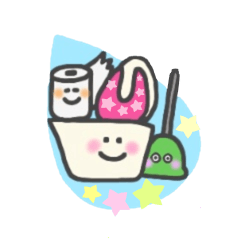 [LINEスタンプ] うさぎの(？)ベンキーちゃんの画像（メイン）