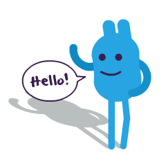 [LINEスタンプ] The BlueMan