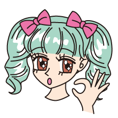 [LINEスタンプ] ラブリーミントちゃん