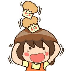 [LINEスタンプ] Enjoy to bake by Viccvoon Studio