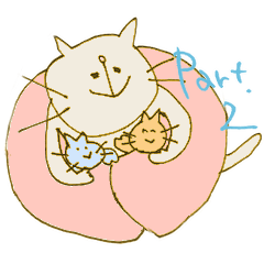 [LINEスタンプ] ふわっとするねこすたんぷ2