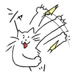 [LINEスタンプ] ねこさーん！の画像（メイン）