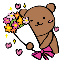 [LINEスタンプ] 陽気なくまさん。の画像（メイン）