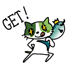 [LINEスタンプ] サバゲー猫の画像（メイン）