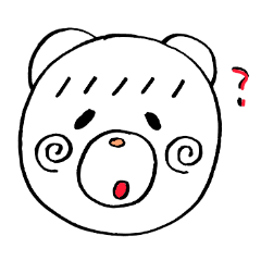 [LINEスタンプ] へあべあ。の画像（メイン）