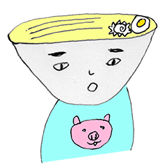 [LINEスタンプ] ラー造 と ラー子の画像（メイン）