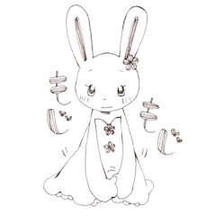 [LINEスタンプ] 恋するよねうさぎの画像（メイン）