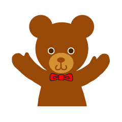 [LINEスタンプ] くまのムーク