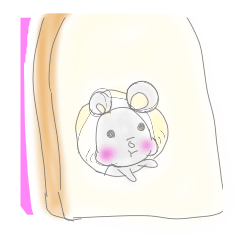 [LINEスタンプ] 子ねずみと子猫