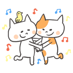 [LINEスタンプ] ニャン太郎と小鳥ちゃん2