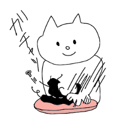 [LINEスタンプ] はい、ネコオです