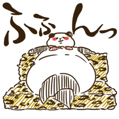 [LINEスタンプ] ふとっぱらンダの画像（メイン）