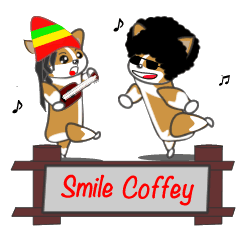 [LINEスタンプ] Smile Coffey スマイルコッフィーの画像（メイン）