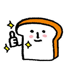 [LINEスタンプ] パン達のつぶやき。