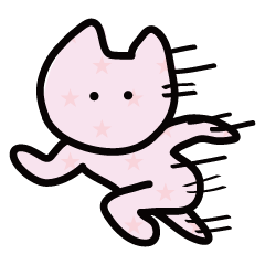 [LINEスタンプ] 星柄ねこの日常