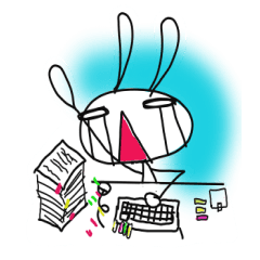 [LINEスタンプ] さとうさぎ。