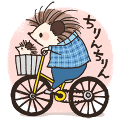 [LINEスタンプ] ハリネズミのわさびさん