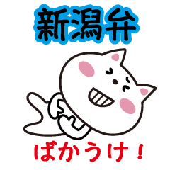 [LINEスタンプ] 新潟弁のねこ