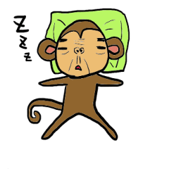 [LINEスタンプ] おさるのモン吉の画像（メイン）
