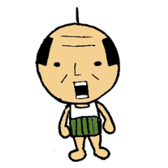 [LINEスタンプ] 可愛いおっさんとひよこ。時々おかん
