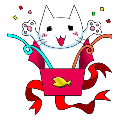 [LINEスタンプ] ねこ。こねこ。