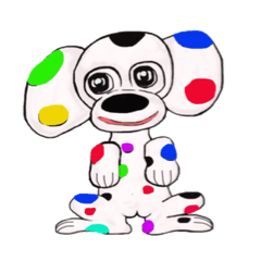 [LINEスタンプ] だるだるダルメ