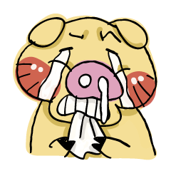 [LINEスタンプ] ハナタレとんべ