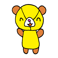 [LINEスタンプ] SANKAKU BEAR