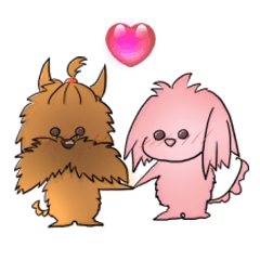 [LINEスタンプ] キャンディとココア