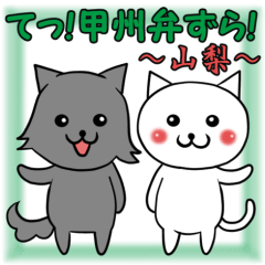 [LINEスタンプ] てっ！甲州弁ずら~山梨~