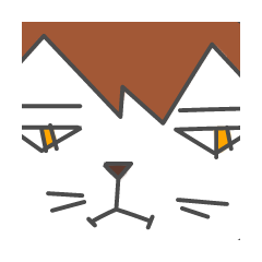 [LINEスタンプ] 猫月優太のやさしいことばの画像（メイン）