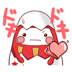 [LINEスタンプ] だるたまちゃん