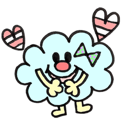 [LINEスタンプ] ふわふわ1