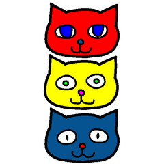 [LINEスタンプ] ニャンコ赤信号