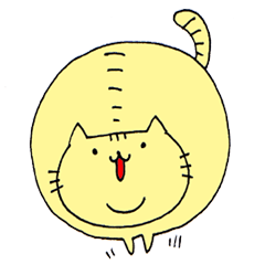 [LINEスタンプ] ゆとりねこ