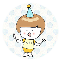 [LINEスタンプ] 三角帽子のましゅうちゃん