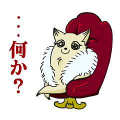 [LINEスタンプ] チワワのココ様の画像（メイン）