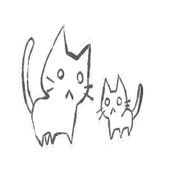 [LINEスタンプ] にょぬこ