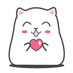 [LINEスタンプ] マメじゃない白ハムスターの画像（メイン）