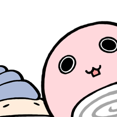 [LINEスタンプ] おたまさんとたにし先輩