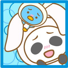 [LINEスタンプ] うさぱんうさぺんのキモチ