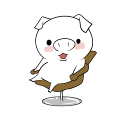 [LINEスタンプ] 子豚ちゃんのリアクション