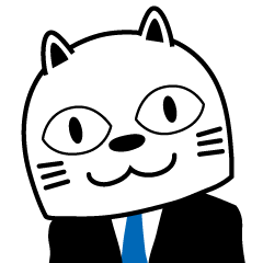 [LINEスタンプ] となりの猫山係長の画像（メイン）