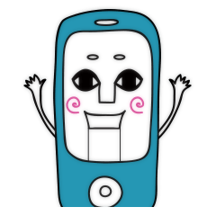 [LINEスタンプ] スマホン君の画像（メイン）