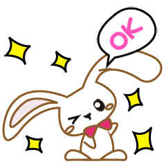 [LINEスタンプ] うっさぴょーん