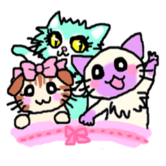 [LINEスタンプ] PMふしぎねこライフの画像（メイン）